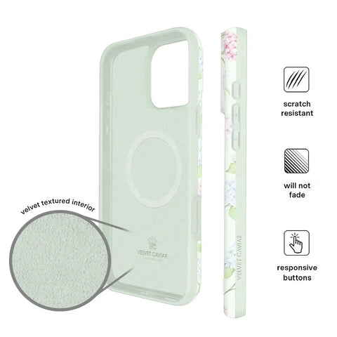 Hydrangea Floral iPhone Case