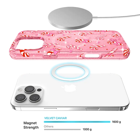 Pink Peppermint Princess iPhone Case