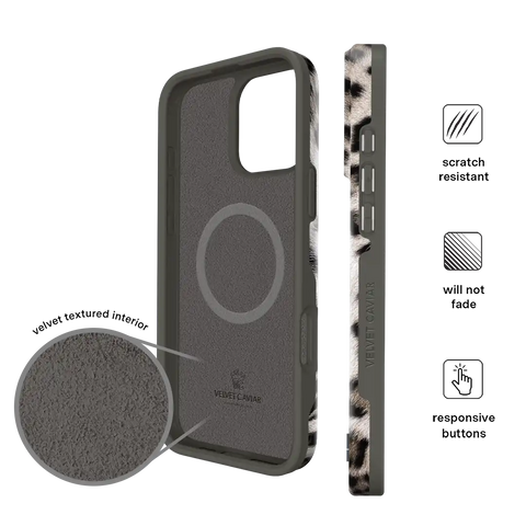 Arctic Leopard iPhone Case