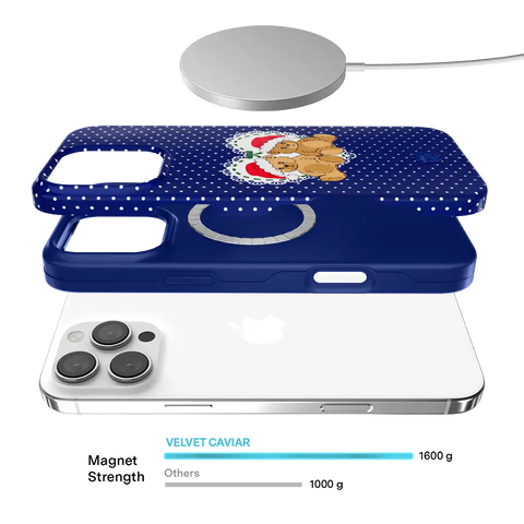 Winter Teddy iPhone Case