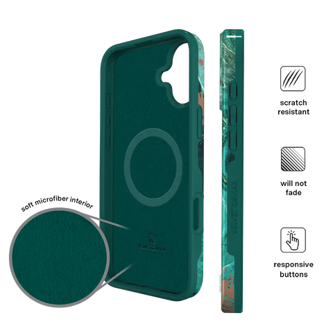 Emerald Marble iPhone Case