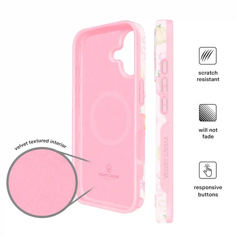 Pink Pumpkin Princess iPhone Case