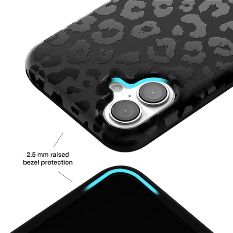 Black Leopard iPhone Case