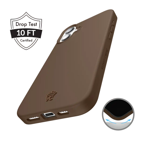 Espresso Brown iPhone Case