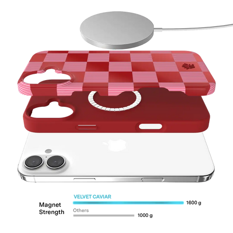 Rose Vibe Checkered iPhone Case