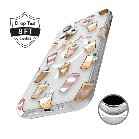 Coffee First iPhone Case