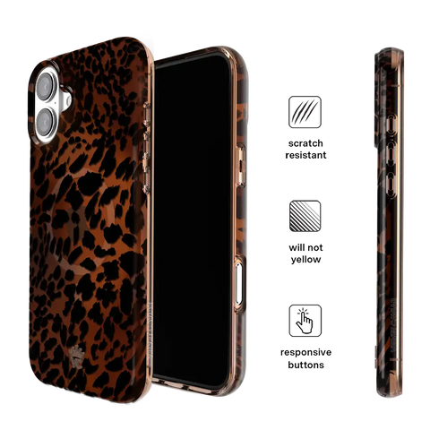 Leopard Tort iPhone Case