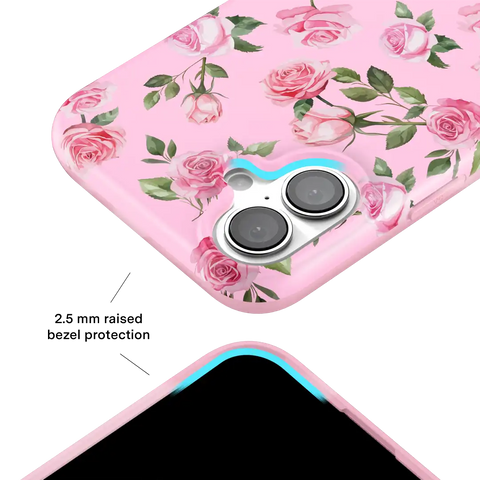 Baby Pink Roses iPhone Case