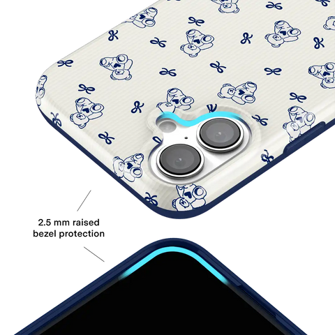 Preppy Teddy iPhone Case