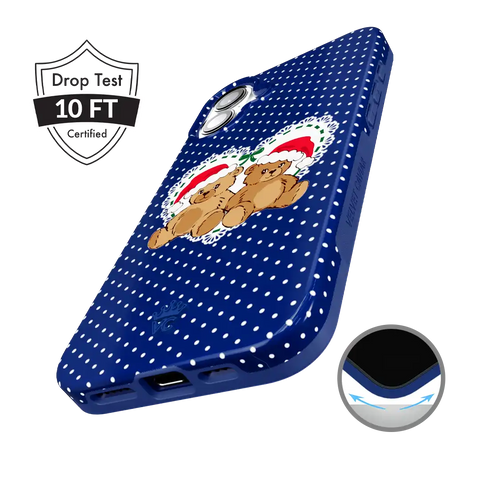 Winter Teddy iPhone Case