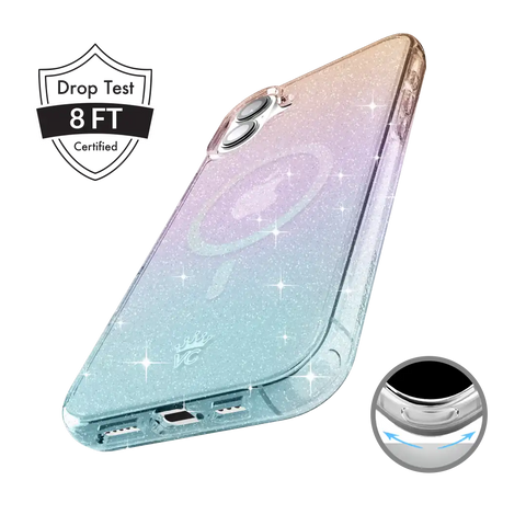 Ombre Stardust Glitter iPhone Case