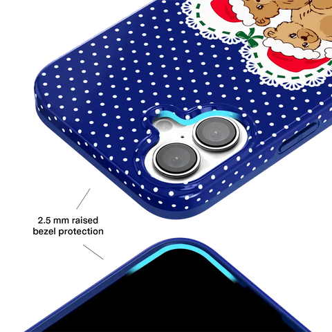 Winter Teddy iPhone Case