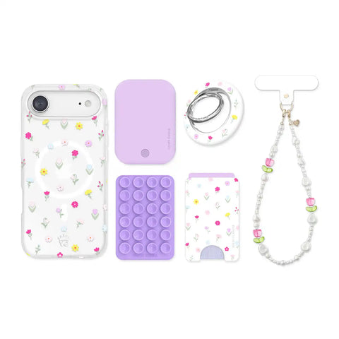 Dreamy Meadow Floral iPhone Bundle Set