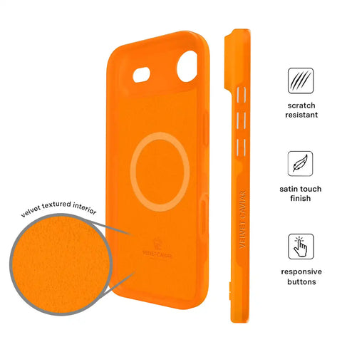 Pumpkin Spice Orange iPhone Case