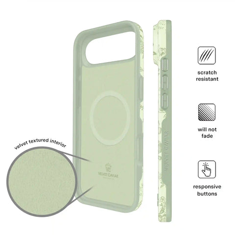 Storybook Sage Floral iPhone Case
