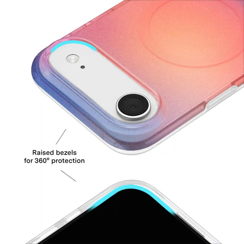 Sunset Glow Aura iPhone Case