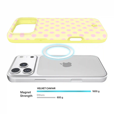 Buttercream Polka Dot iPhone Case