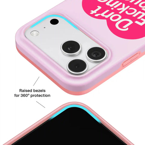 Don't F Touch Me iPhone Case