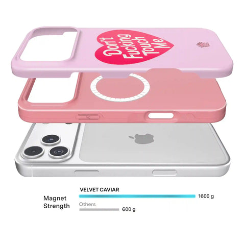 Don't F Touch Me iPhone Case