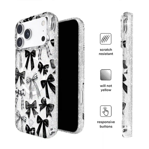 Gothic Bows iPhone Case