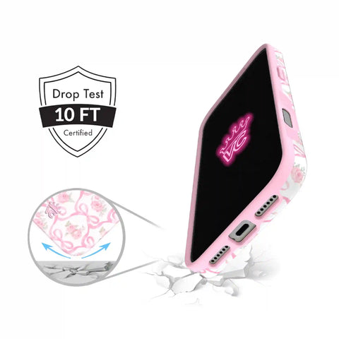 Lovely Pink Bows iPhone Case