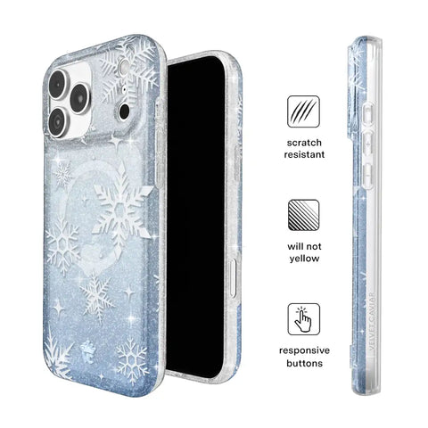 Snow Angel Glitter iPhone Case