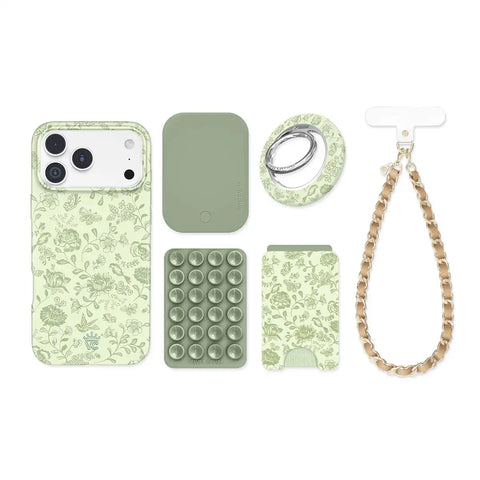 Storybook Sage Floral iPhone Bundle Set