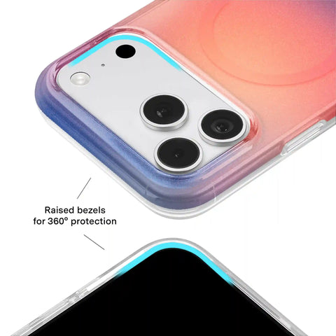 Sunset Glow Aura iPhone Case