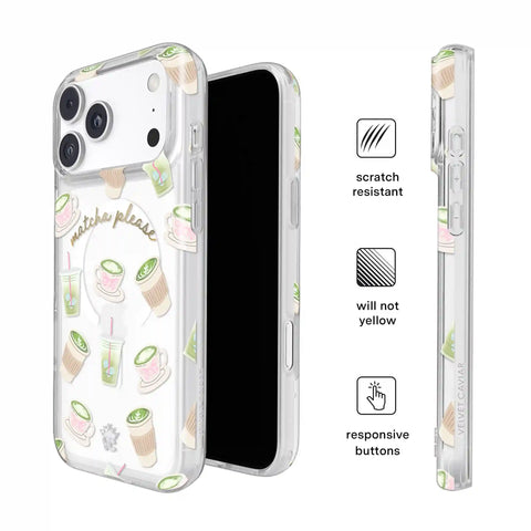 Matcha Please iPhone Case