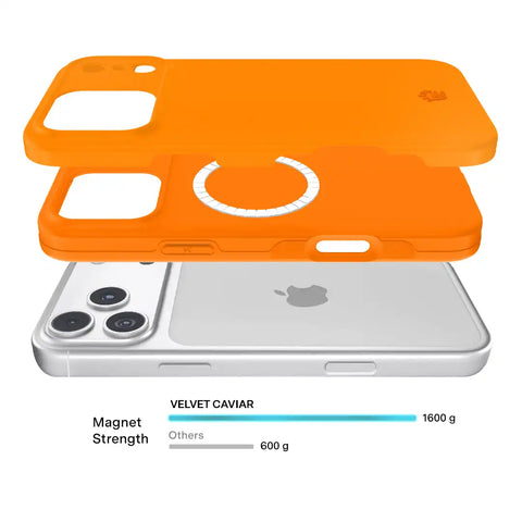 Pumpkin Spice Orange iPhone Case