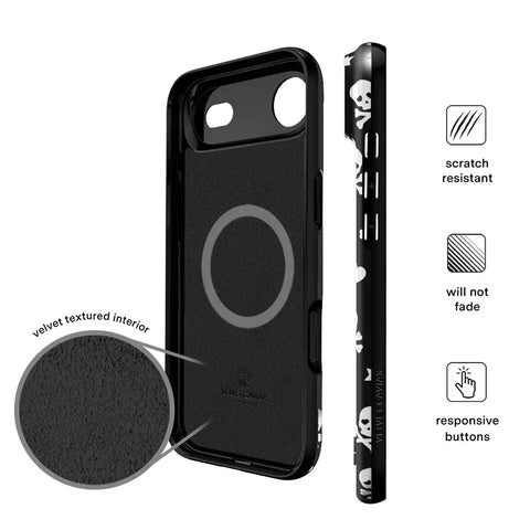 Chrome Skulls iPhone Case