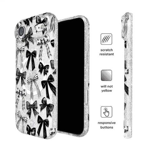 Gothic Bows iPhone Case