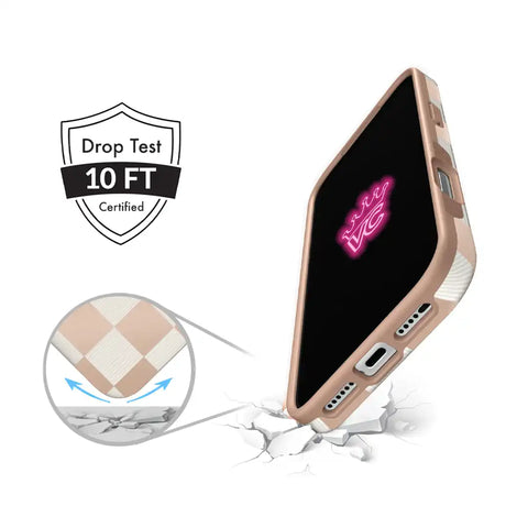 Nude Vibe Checker iPhone Case