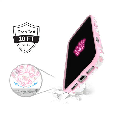 Lovely Pink Bows iPhone Case