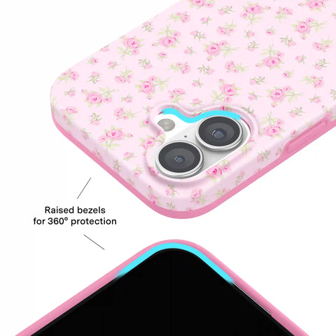 Dainty Pink Floral iPhone Case