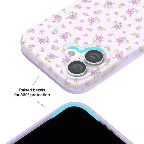 Dainty Lilac Floral iPhone Case