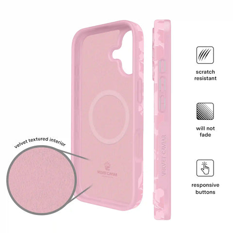 Magical Mauve Floral iPhone Case