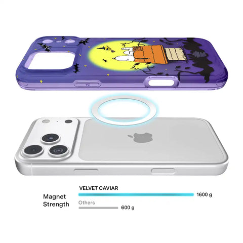Snoopy Midnight Moon iPhone Case