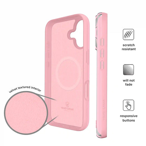 Pink Chrome Stripes iPhone Case