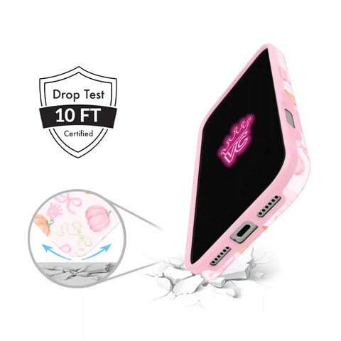 Pink Pumpkin Princess iPhone Case