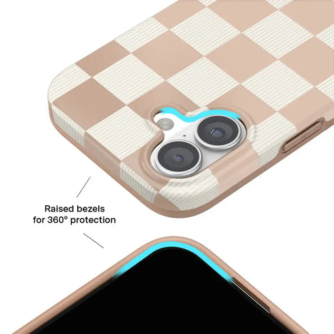 Nude Vibe Checker iPhone Case