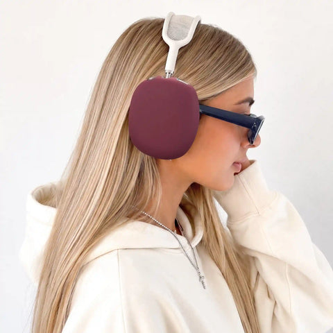 Burgundy AirPod Max Case