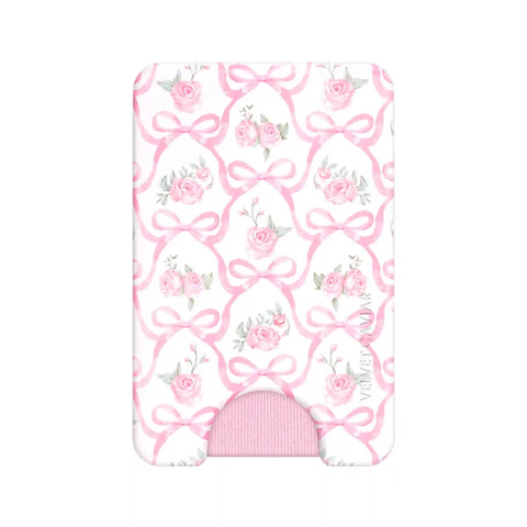 Lovely Pink Bows MagSafe Wallet