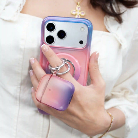 Sunset Glow Aura AirPod Case