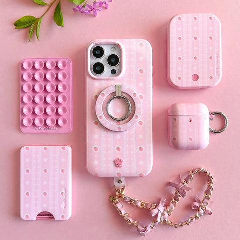 Strawberry Macaron AirPod Case