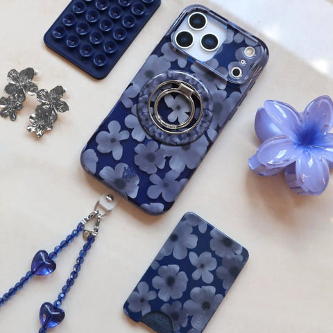 Midnight Blossom MagSafe Grip Ring