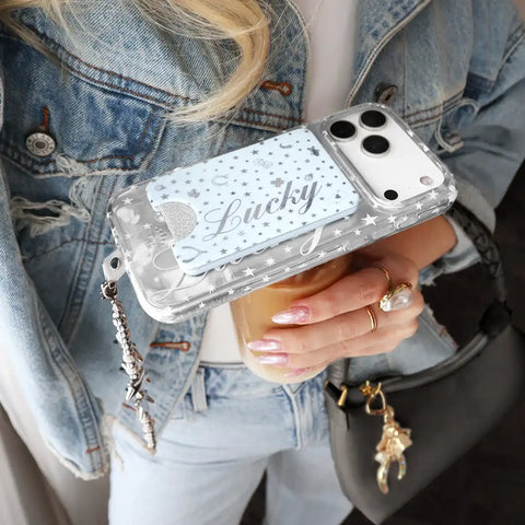 Lucky Girl Holo MagSafe Wallet
