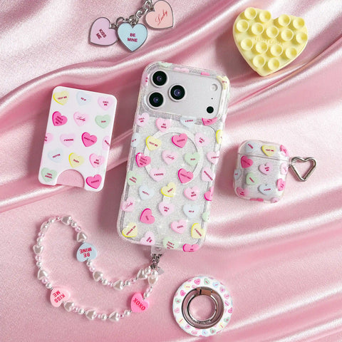 Butter Yellow Heart MagSafe MightyGrip