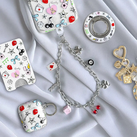 Lucky Girl Bracelet Phone Charm