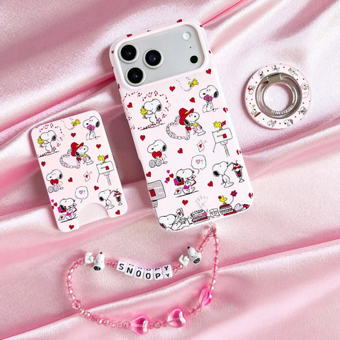 Snoopy Lovely Moods MagSafe Grip Ring